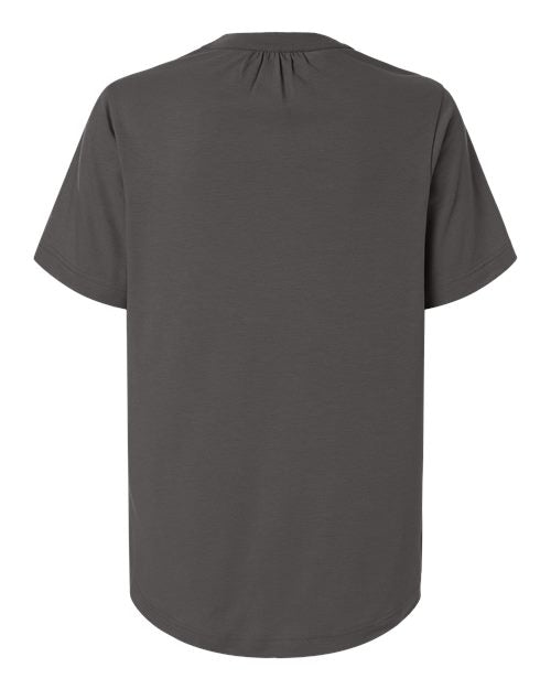 Devon & Jones DG102W, Women's Seaton Pebble Textured Polo, Graphite