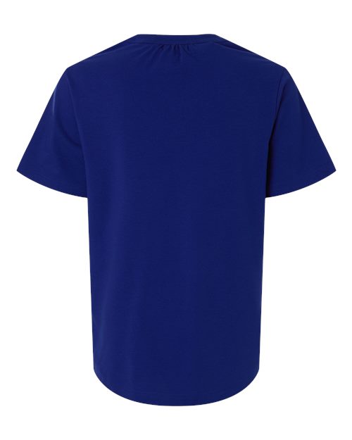 Devon & Jones DG102W, Women's Seaton Pebble Textured Polo, Midnight Royal