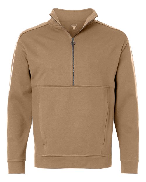 North End NE220, Men's Mantra Half-zip Ottoman Pullover, Cafe