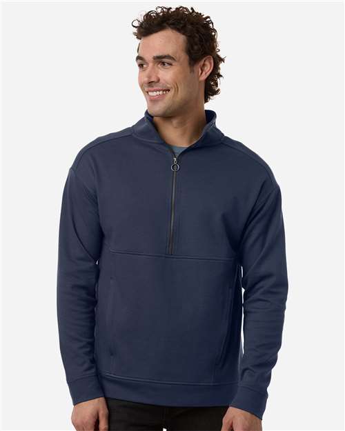 North End NE220, Men's Mantra Half-zip Ottoman Pullover, Classic Navy