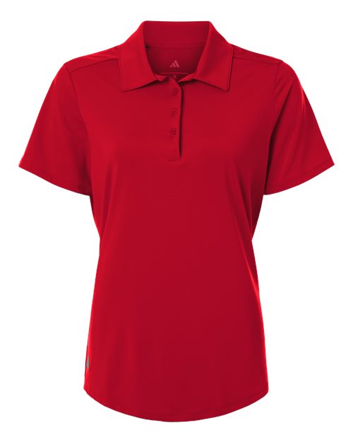 Adidas A515, Women's Ultimate365 Solid Polo, Power Red