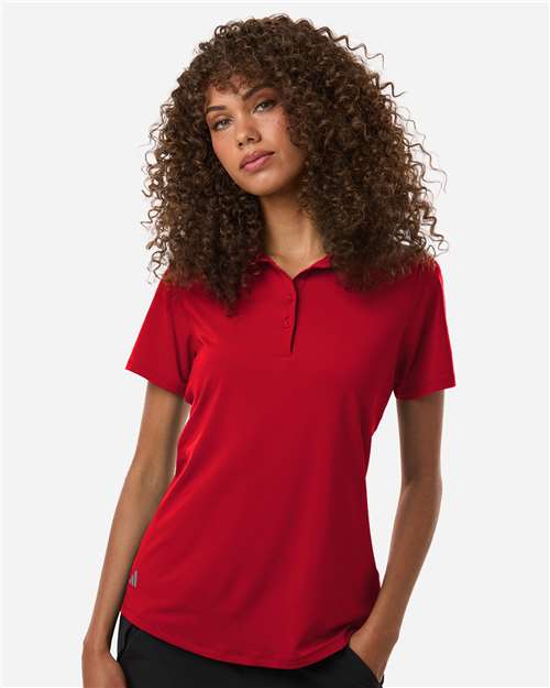 Adidas A515, Women's Ultimate365 Solid Polo, Power Red