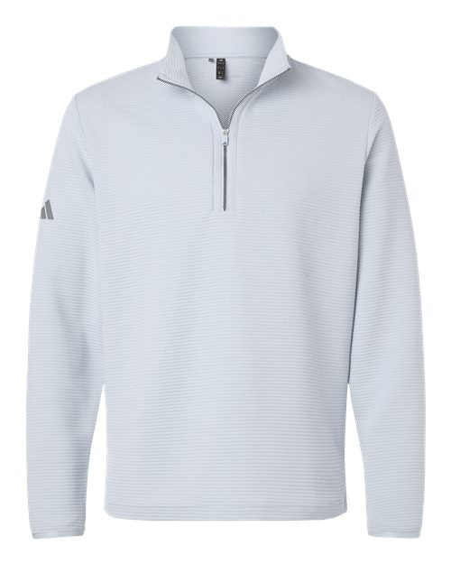 Adidas A588, Men's Spacer Quarter-zip Pullover, Halo Blue