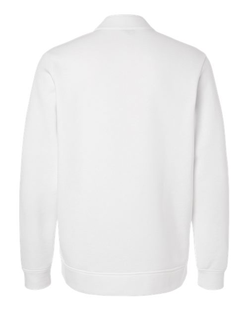 Adidas A721, Men's Elevated Fleece Quarter-zip Pullover, Core White