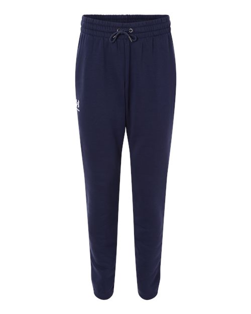 Under Armour 1373882, Men's Icon Fleece Joggers, Midnight Navy/ White