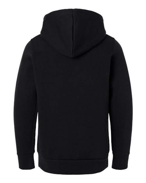Under Armour 6014162, Youth Team Icon Fleece Hooded Sweatshirt, Black/ White