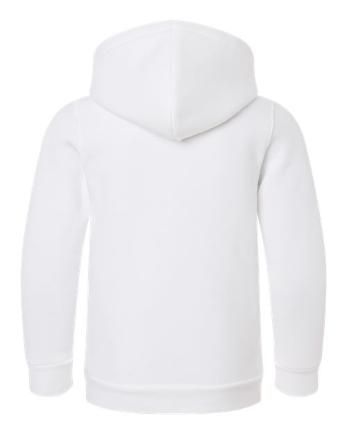 Under Armour 6014162, Youth Team Icon Fleece Hooded Sweatshirt, White/ Pitch Grey Medium Heather