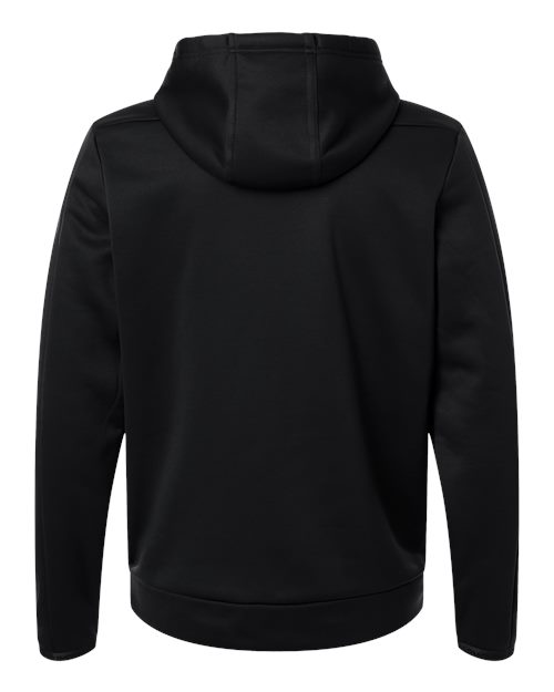 Under Armour 6010164, Men's Armour Fleece Pro Hooded Sweatshirt, Black/ White