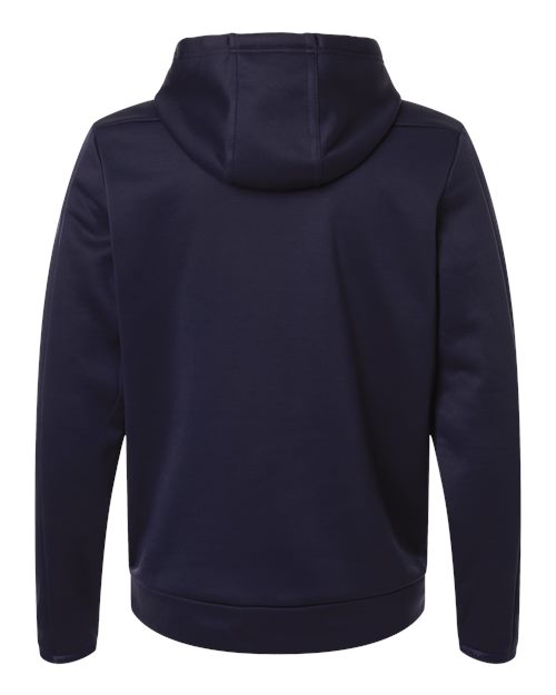 Under Armour 6010164, Men's Armour Fleece Pro Hooded Sweatshirt, Midnight Navy/ White