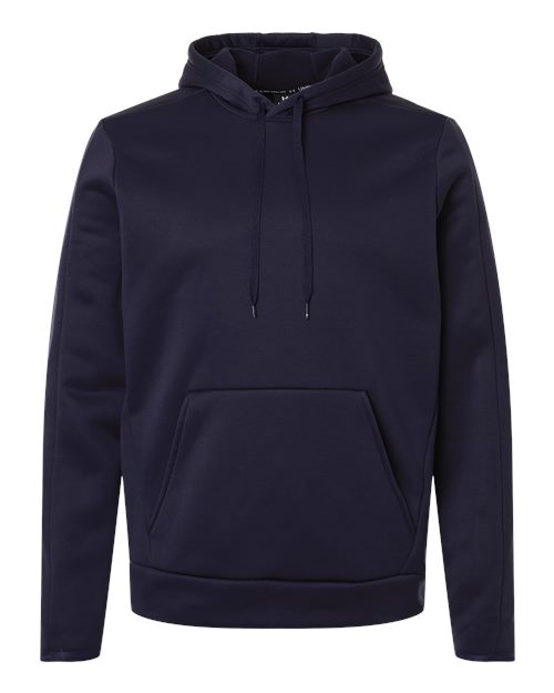 Under Armour 6010164, Men's Armour Fleece Pro Hooded Sweatshirt, Midnight Navy/ White