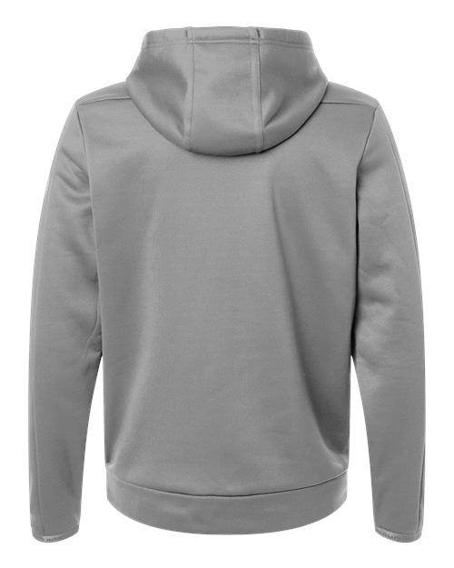 Under Armour 6010164, Men's Armour Fleece Pro Hooded Sweatshirt, Mod Grey/ White