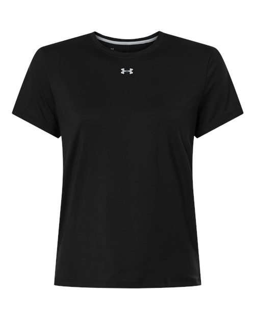 Under Armour 6010870, Women’s Vanish T-shirt, Ultimate Black/ Mod Grey