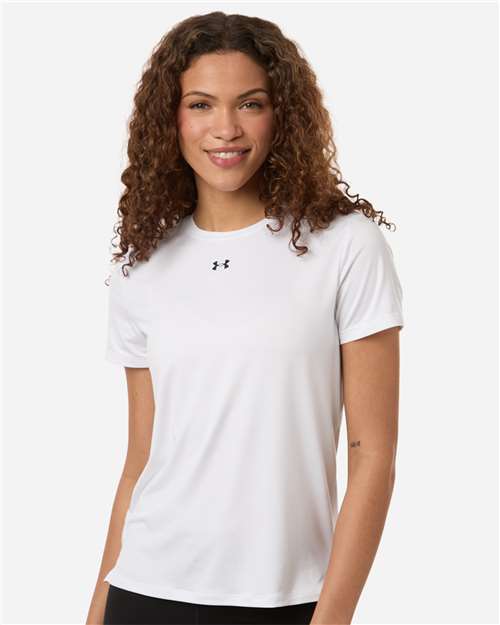Under Armour 6010870, Women’s Vanish T-shirt, White/ Black
