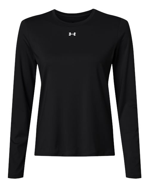 Under Armour 6014457, Women's Team Vanish Long Sleeve T-shirt, Black/ White