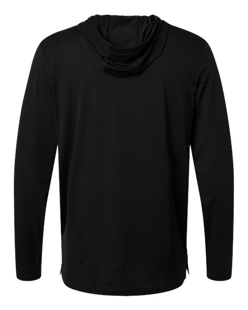 Under Armour 6014164, Men's Team Vanish Hooded Long Sleeve T-shirt, Black/ White