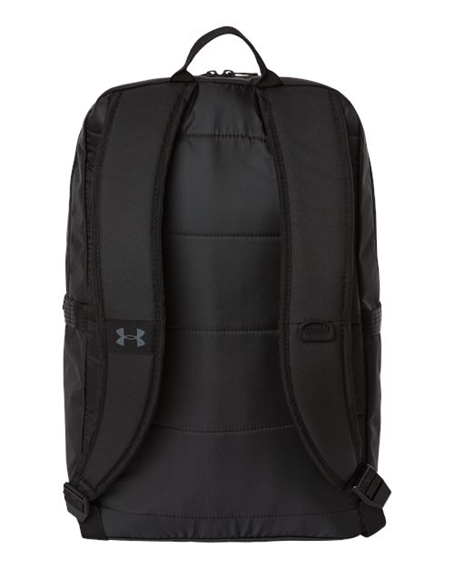 Under Armour 1384462, Triumph Campus Backpack, Black/ White