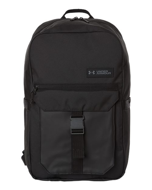 Under Armour 1384462, Triumph Campus Backpack, Black/ White