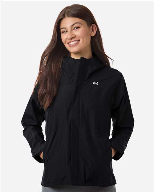 Under Armour 6009571, Women's Cloudstrike Jacket, Black/ White