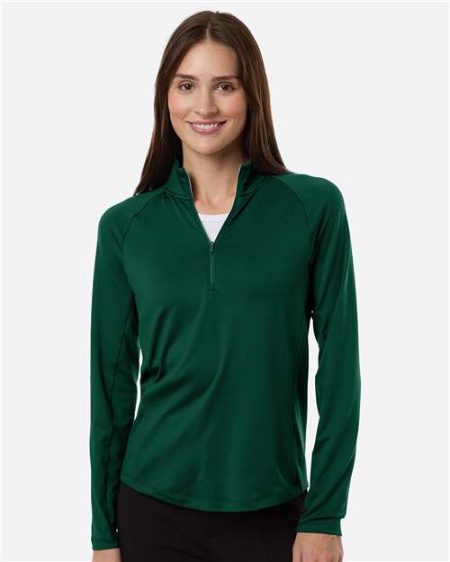 Puma Golf 629449, Women's Pure 2.0 Quarter-zip Pullover, Dark Myrtle