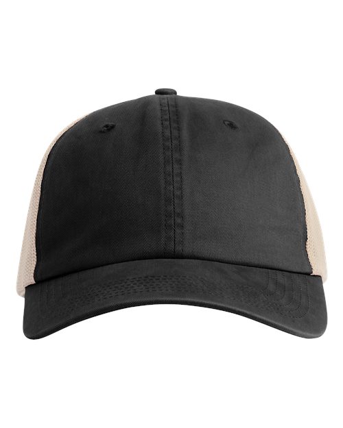 Comfort Colors CCST0, Sunwashed Trucker Cap, Black