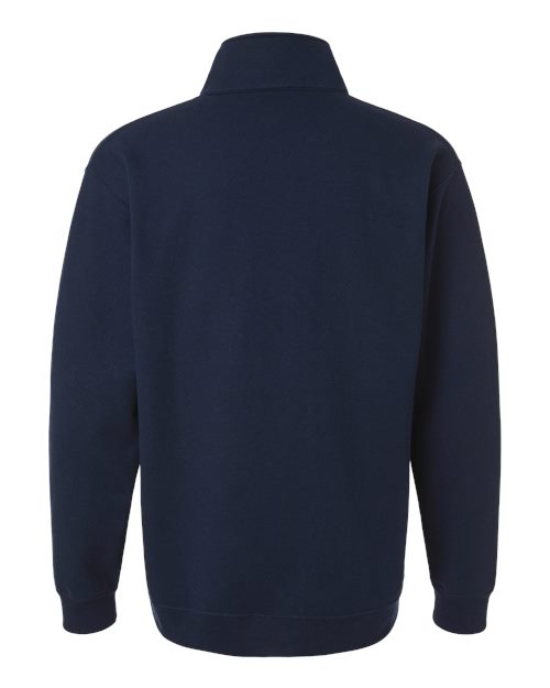 Gildan 18810, Unisex Heavy Blend Quarter-zip Sweatshirt, Navy