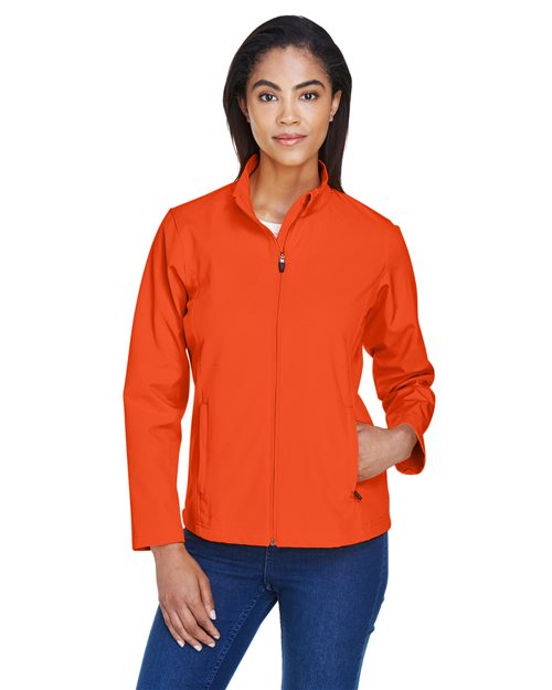 Women's Leader Soft Shell Jacket - Black - - 13844 743D9 AB Exclusive Brands CA New ab Explore Corporate Explore Corporate Gifting & Incentives Explore Corporate Gifting - Mid-Range Explore Medical & Med Spa Explore Medical & Med Spa Staff Uniforms Full-Zips Jackets New AB Outerwear Performance Rain Coats S&S Deep Deals S&S Exclusive Brands Safety Spandex Team 365 TT80W Waterproof Womens Zips