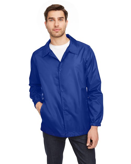Unisex Zone Protect Coaches Jacket - - 13863 732D9 AB Exclusive Brands Activewear CA New ab Jackets Mens & Unisex New AB Outerwear Polyester - 100% S&S Exclusive Brands Safety Team 365 TT75 Water Resistant