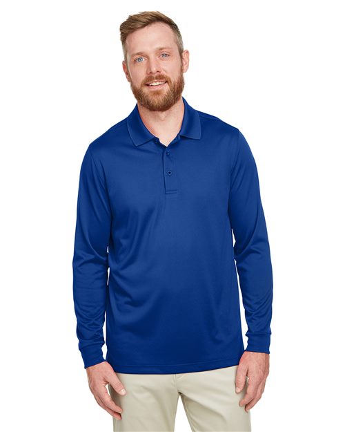 Men's Advantage Snag Protection Plus IL Long Sleeve Polo - - 13907 214B9 6-6.9 oz AB Exclusive Brands Antimicrobial CA New ab Harriton Long Sleeves M348L Mens & Unisex Moisture-Management New AB Performance Polos Polos & Knits Polyester - 100% S&S Exclusive Brands Side Seams Snag Resistant Sport Shirts Sun/UV Protection Tops