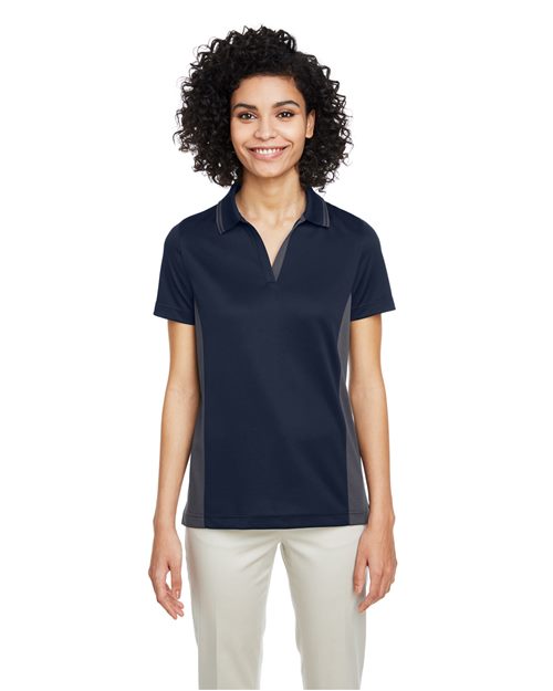 Women's Flash Snag Protection Plus IL Colorblock Polo - - 13909 228B9 6-6.9 oz AB Exclusive Brands Antimicrobial CA New ab Harriton M386W Moisture-Management New AB Performance Polos Polos & Knits Polyester - 100% S&S Exclusive Brands Short Sleeves Snag Resistant Sport Shirts Sun/UV Protection Tops V-Neck Womens