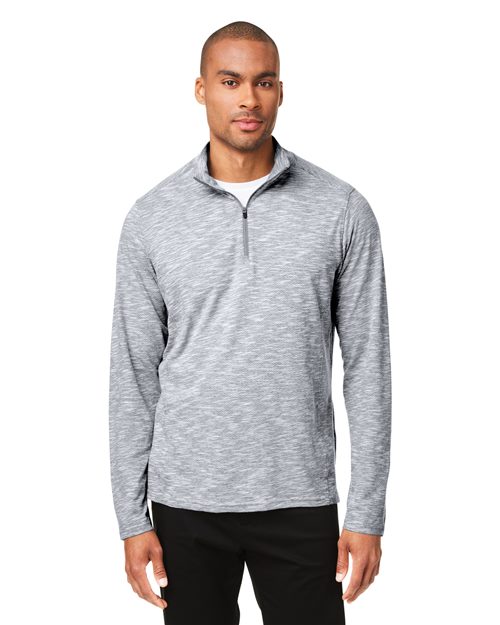 Men's Eclipse Jacquard Quarter-Zip Pullover -  - 14034