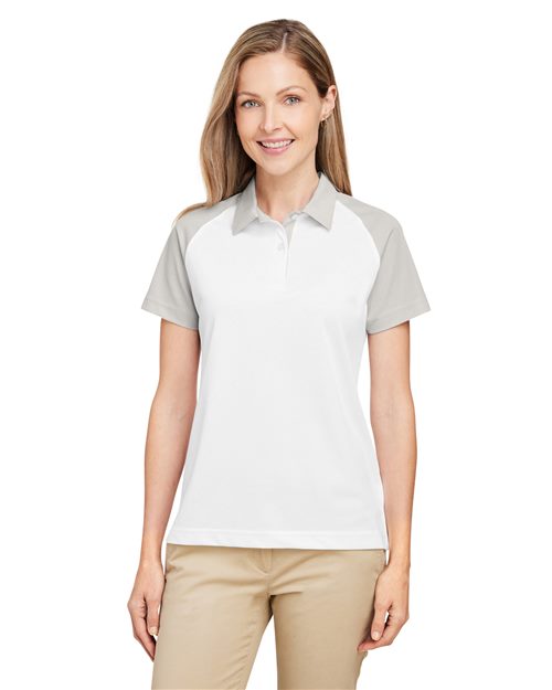 Women's Command Snag-Protection Colorblock Polo - - 14207 4-4.9 oz 692D9 AB Exclusive Brands Activewear Antimicrobial CA New ab Moisture-Management New AB Performance Pique Polos Polos & Knits Polyester - 100% S&S Exclusive Brands Short Sleeves Snag Resistant Spiritwear Sport Shirts Sun/UV Protection Team 365 Tops TT21CW Womens
