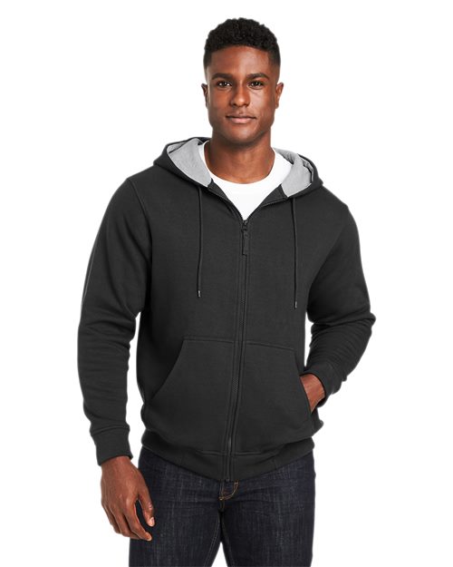 Unisex Tall ClimaBloc™ Lined Heavyweight Hooded Sweatshirt - - 14212 11-11.9 oz 278B9 AB Exclusive Brands Adjustable CA New ab Cotton Drawstring Fleece Fleece - Core - Hood Full-Zips Harriton Hooded Jackets Long Sleeves M711T Mens & Unisex New AB Pockets Polyester Safety Sweatshirts & Fleece Talls Thermals Tops Water Resistant Workwear Zips