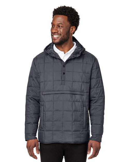 Unisex Aura Packable Anorak - - 14294 206D3 AB Exclusive Brands CA New ab Jackets Mens & Unisex NE722 New AB North End Nylon Outerwear Packables Recycled S&S Deep Deals Water Resistant