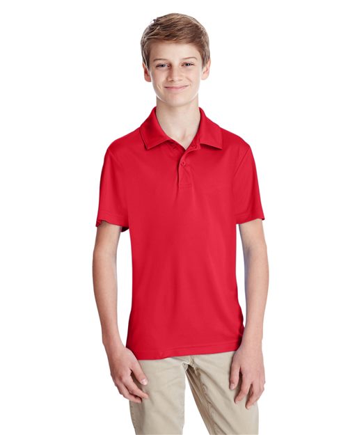 Youth Zone Performance Polo - - 14328 2025 Polo Guide 2025 Polo Guide Activewear 2025 Polo Guide Activewear - Fitness & Wellness 3-3.9 oz 724D9 AB Exclusive Brands Activewear CA New ab Moisture-Management New AB Performance Polos Polos & Knits Polyester - 100% S&S Exclusive Brands Short Sleeves Side Seams Spiritwear Sport Shirts Sun/UV Protection Team 365 Tops TT51Y Youth
