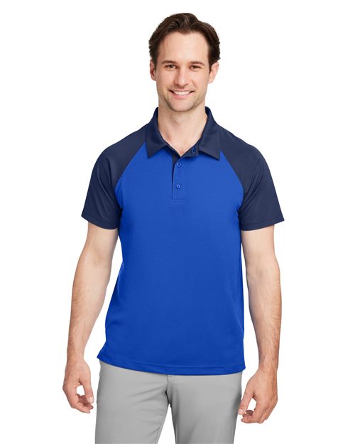 Men's Command Snag-Protection Colorblock Polo - - 14336 4-4.9 oz 691D9 AB Exclusive Brands Activewear Antimicrobial CA New ab Mens & Unisex Moisture-Management New AB Performance Pique Polos Polos & Knits Polyester - 100% S&S Exclusive Brands Short Sleeves Snag Resistant Spiritwear Sport Shirts Sun/UV Protection Team 365 Tops TT21C