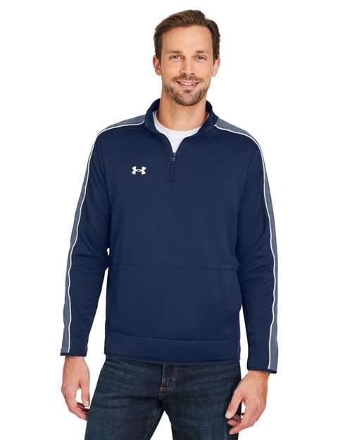 Men's Command 2.0 Quarter-Zip Pullover - - 14892 1383260 178E2 7-7.9 oz AB Retail Exclusive Brands Activewear Apparel CA New ab French Terry Mens & Unisex New AB Performance Pockets Polos & Knits Polyester Polyester - 100% Pullovers Quarter-Zips S&S Exclusive Brands Tops Under Armour Visible Logos Zips