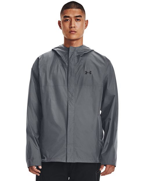 Men's Stormproof Cloudstrike 2.0 Jacket - - 14900 1374644 144E2 3-3.9 oz AB Retail Exclusive Brands Adjustable CA New ab Drawstring Full-Zips Hooded Jackets Mens & Unisex New AB Nylon Outerwear Pockets Rain Coats S&S Deep Deals S&S Exclusive Brands Under Armour Water Resistant Waterproof Zips