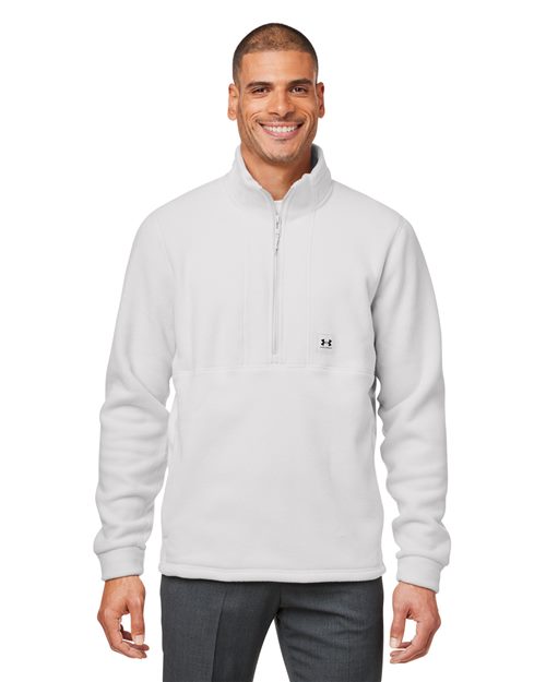 Men's Expanse Fleece Half-Zip Pullover - - 14978 1387570 190E2 AB Retail Exclusive Brands Apparel CA New ab Fleece Mens & Unisex New AB Pockets Polyester Polyester - 100% Pullovers Quarter-Zips Recycled S&S Exclusive Brands Sweatshirts Sweatshirts & Fleece Tops Under Armour Zips