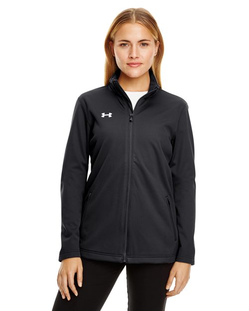 Women's Ultimate Team Jacket - - 15810 Midnight Navy White M 1300184 240E2 AB Retail Exclusive Brands Activewear CA New ab Full-Zips Jackets New AB Outerwear Polyester - 100% Under Armour Visible Logos Womens Zips
