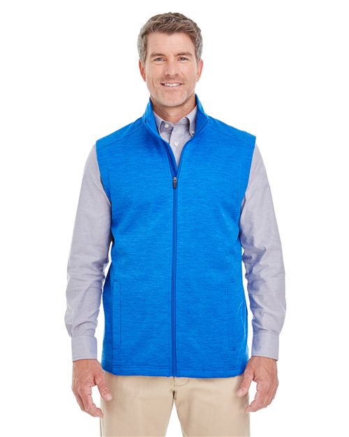 Women's Newbury Mélange Fleece Vest - - 15812 153B2 6-6.9 oz AB Exclusive Brands CA New ab Devon & Jones DG797 Fleece Full-Zips Jackets Mens & Unisex New AB Outerwear Performance Pockets Polyester - 100% Sleeveless Vests Zips