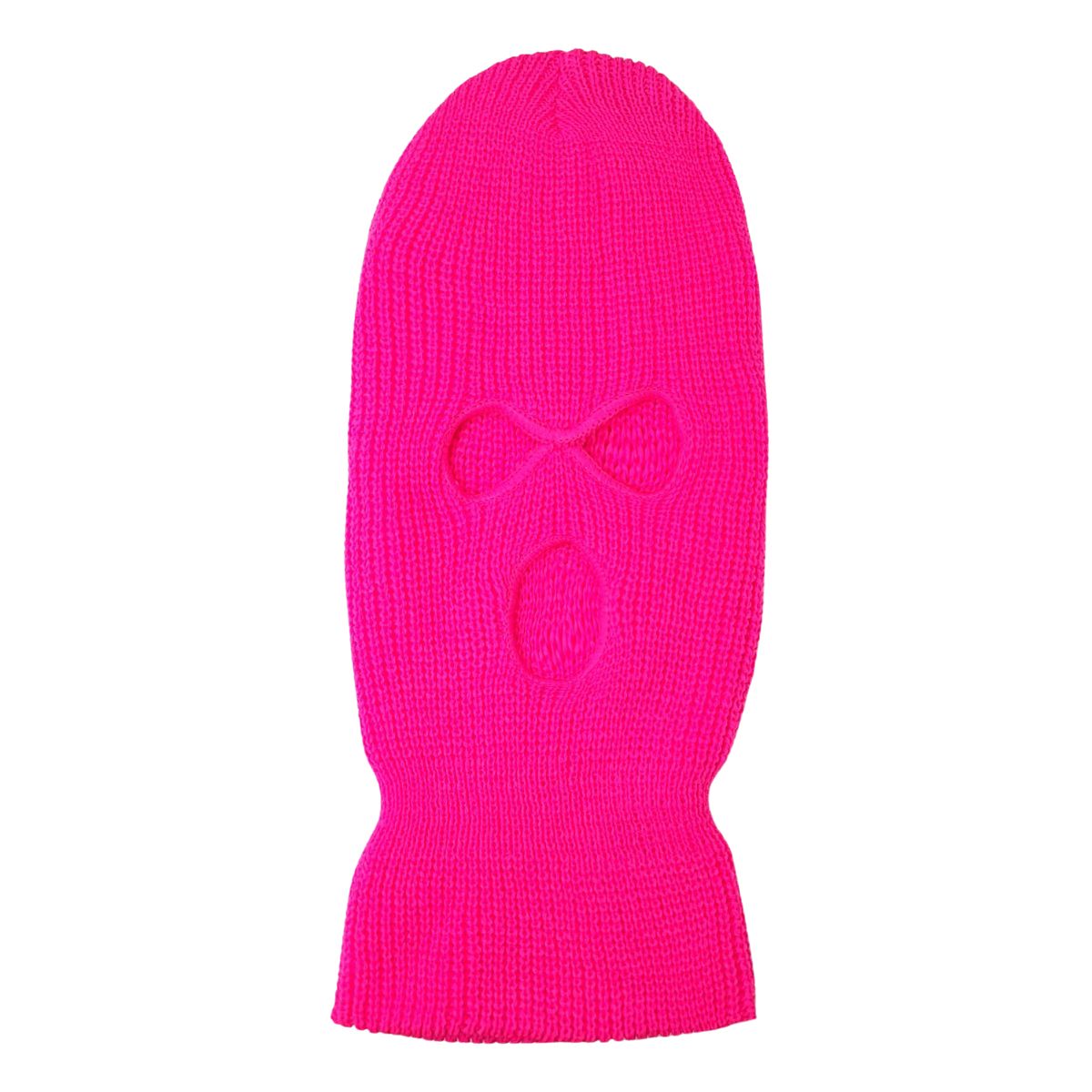 3 Hole Balaclava - JF3, Multi-Coloured Neon Pink OSFA