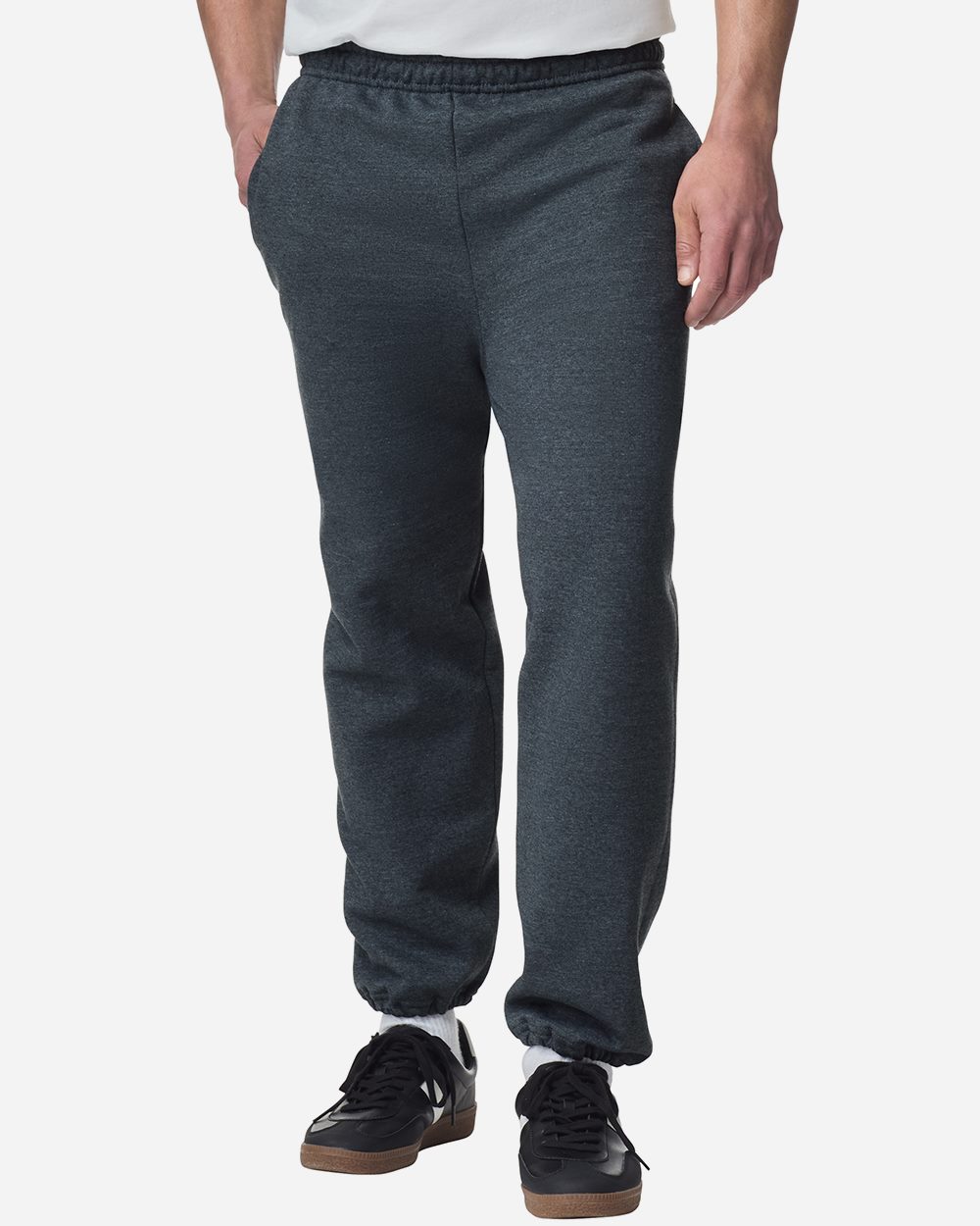 Gildan 18100, Unisex Heavy Blend Pocket Sweatpants, Black