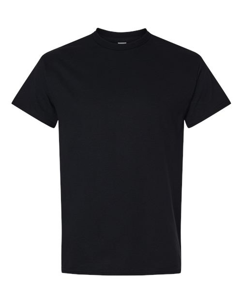 Heavy Cotton T-Shirt | Durable | Everyday Wear - 5000 Black classic fit comfortable Cotton durable everyday wear heavy cotton Polyester printable short sleeve t-shirt T-Shirts - Core unisex