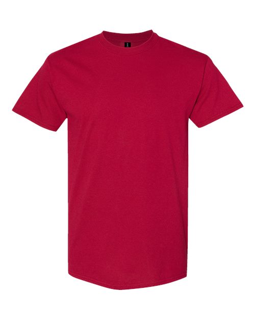 Heavy Cotton T-Shirt | Durable | Everyday Wear - 5000 Cardinal classic fit comfortable Cotton durable everyday wear heavy cotton Polyester printable short sleeve t-shirt T-Shirts - Core unisex