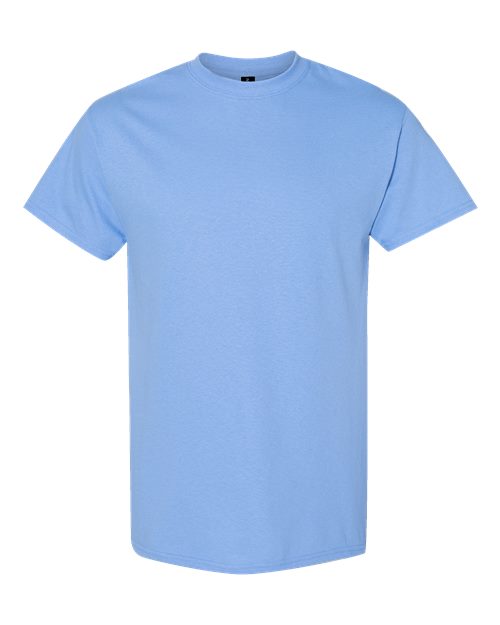 Heavy Cotton T-Shirt | Durable | Everyday Wear - 5000 Carolina Blue classic fit comfortable Cotton durable everyday wear heavy cotton Polyester printable short sleeve t-shirt T-Shirts - Core unisex