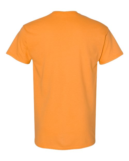 Gildan 5000, Unisex Heavy Cotton T-shirt, Tangerine