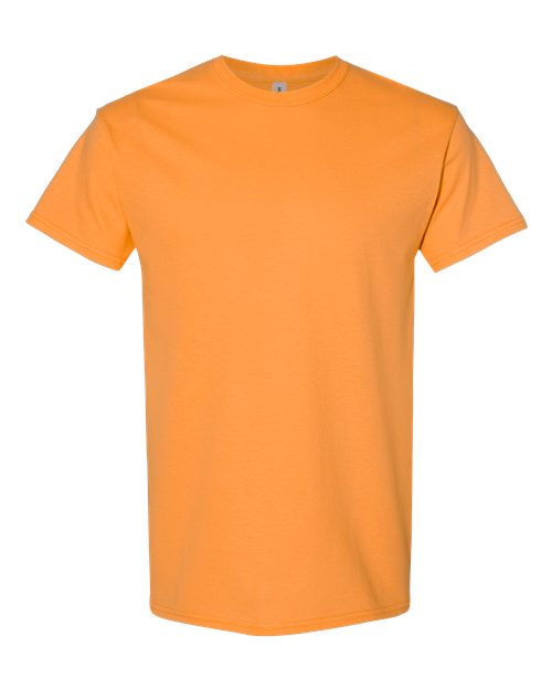 Gildan 5000, Unisex Heavy Cotton T-shirt, Tangerine