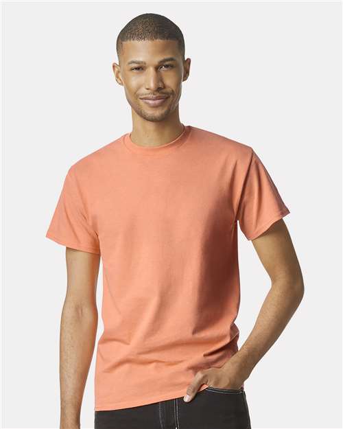 Heavy Cotton T-Shirt | Durable | Everyday Wear - 5000 classic fit comfortable Cotton durable everyday wear heavy cotton Polyester printable short sleeve t-shirt T-Shirts - Core unisex