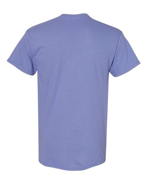 Gildan 5000, Unisex Heavy Cotton T-shirt, Violet