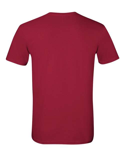 Gildan 64000, Unisex Softstyle T-shirt, Cardinal Red